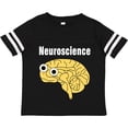 thumbnail image 3 of Inktastic Neuroscience Brain White Text Boys or Girls Toddler T-Shirt, 3 of 5