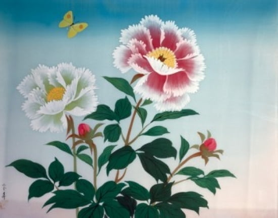 Anemones In Bloom H