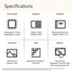 thumbnail image 2 of Microsoft Surface Laptop (2024), PC Windows 11 Copilot+, pantalla táctil de 13,8", Snapdragon X Elite (12 núcleos), 16 GB de RAM, almacenamiento SSD de 512 GB, Dune, 2 of 5