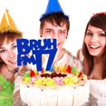 thumbnail image 3 of Cake Topper Hequoyer Bruh I'm 17 Happy 17th Birthday Azul, 3 of 7