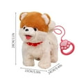 thumbnail image 2 of Interactive Plush Puppy Toy with Walking and Barking Features, Perfect for Kids Ages 3 and Up, Soft and Cuddly Stuffed Animal, 2 of 6