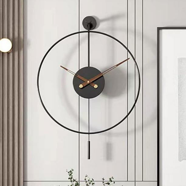 Reloj de pared decorativo, reloj colgante, decoración precisa para