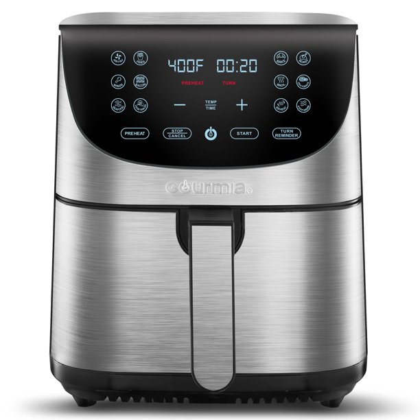 Gourmia 7Qt Digital Air Fryer with Guided Cooking, Easy Clean