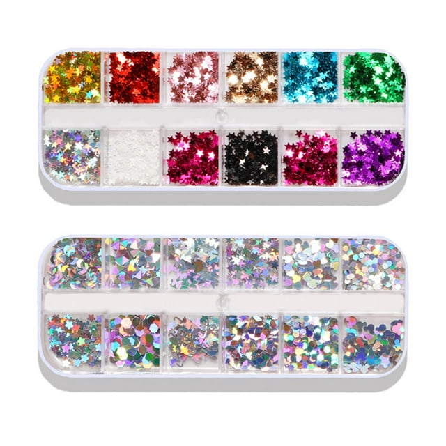 Paillette de decoración de uñas Zulema Bricolaje Nail Art Glitter Sequin