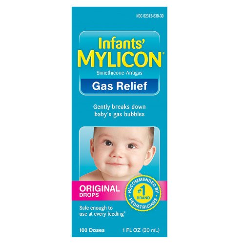 3 Pack Mylicon Infant Drops AntiGas Relief, Original Formula, 120