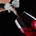 thumbnail image 3 of WHAMVOX Decorative Stopper Wine Pourer Silver Zinc Alloy 1Pc 4.4X3.3X2.6In, 3 of 8