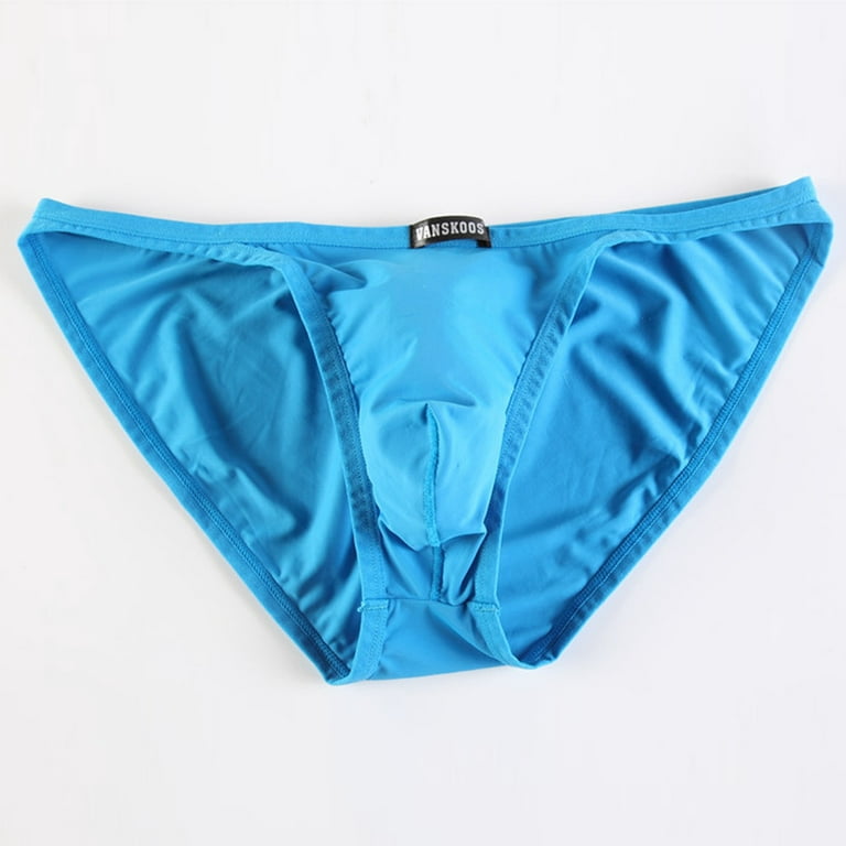 OVTICZA Sexy T-Back G-String Thongs for Women Plus Size Tangas Stretch Low  Rise Panties Underwear L Blue 