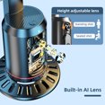 thumbnail image 5 of 360° Auto Face Tracking Tripod Auto Tracking Phone Holder Smart Selfie Stabilizer Robot Cameraman Gesture Control Built-in Battery with 1/4 Inch Screw Detachable Bi-color Temperature & RGB, 5 of 9