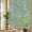 Green, variant on Sage Green Botanical Window Privacy Film Rainbow Static Cling Stain Glass Window Film for Glass Door, Decorative Blocking Sunroof Decal Sticker for Car Home 17.7"x39.3" Vintage Floral Plants Branch