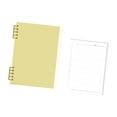 thumbnail image 1 of Elodie Loose Leaf Notebook Spiral Journal Creative Thick Paper Stylish Waterproof Cover Yellow, 1 of 8