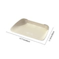 thumbnail image 2 of Waterproof Pet Feeding Mat with Raised Edge, Non-Slip Faux Leather Dog Cat Bowl Placemat for Spill Protection, Easy Clean Floor Protector, 18x12 Inch, 2 of 5