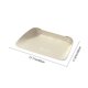 thumbnail image 3 of Esterilla impermeable de cuero para alimentación para mascotas con respaldo antideslizante • Mantel individual impermeable de 45x30cm para cuencos de perros y gatos • Azul claro, beige, amarillo, 3 of 6