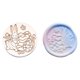 thumbnail image 1 of Cabeza De Sello Cabeza de sello de la serie Pascua Cabeza de cobre en relieve 3D para tarjeta de boda FHJ05 Ehuebsd Libre de BPA, 1 of 6