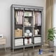 thumbnail image 2 of Closet Ropero Rack Armable Guardaropa Recamara Organización Color Gris Claro, 2 of 6