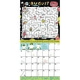 thumbnail image 3 of Kid's Awesome Activity Wall Calendar 2025: Includes 300+ Super Fun Stickers!, (Paperback), 3 of 4
