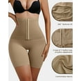 thumbnail image 3 of USEASY Seamless Shapewear for Women High Waist Trainer Tummy Control Shaping Shorts Butt Lifting Thigh Slimmer, 3 of 6
