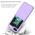 thumbnail image 2 of Allytechgroup for Samsung Galaxy Z Flip 7 Case, Hard PC Slim Fit Anti-Scratch Lightweight Protective Shockproof Back Cover Phone Case for Samsung Galaxy Z Flip 7, Purple, 2 of 6