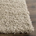 thumbnail image 4 of Safavieh Athens Talia Solid Shag Runner Rug, Beige, 2'3" x 8', 4 of 10