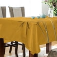 thumbnail image 4 of Yayeee Tablecloths for Rectangular Tables 54 x 54 inch Party Table Cover, White Flowers, 4 of 6