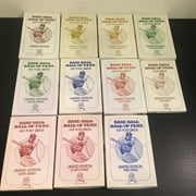 RARE 1980-2001 PEREZ STEELE BASEBALL ART POSTCARDS COMPLETE SET 1-11 #2