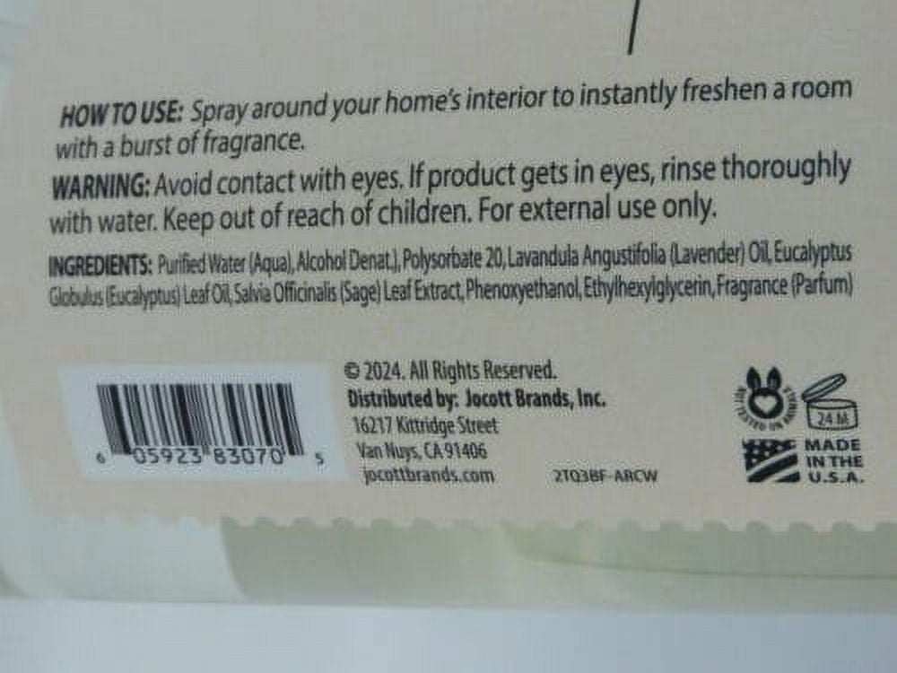 Room 1019 Palo Santo Wood Room & Linen Mist, 16oz / 473mL