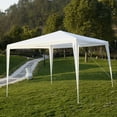 thumbnail image 6 of Costway 10'x10' Outdoor Heavy duty Pavilion Cater Events Outdoor Party Wedding Tent White, 6 of 8