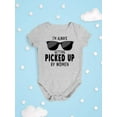 thumbnail image 3 of Getting Picked Up By Women Bodysuit Infant -Smartprints Designs,  18 Months, 3 of 4