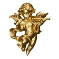 thumbnail image 2 of Lovely Angel Statue Figurines Cherub Wall Sculpture Collections Hand Crafted Artwork Ornaments for Home Living Room Entrance Bar Decoration, 2 of 7