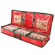 thumbnail image 1 of Organizador decorativo de gran capacidad para papel de regalo y accesorios navideños, 1 of 7
