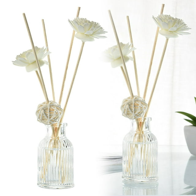 Tyeign Shangri-La Reed Diffuser Set, 1.7 Oz Glass Bottle with Rattan Sticks, up to 50-Day Home Fragrance, Bathroom & Bedroom Aromatherapy Gift, 1X Aromatherapy