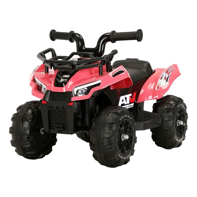 Cuatrimoto Montable Eléctrica Little monkey 6v Moto Niña Música Led rosa