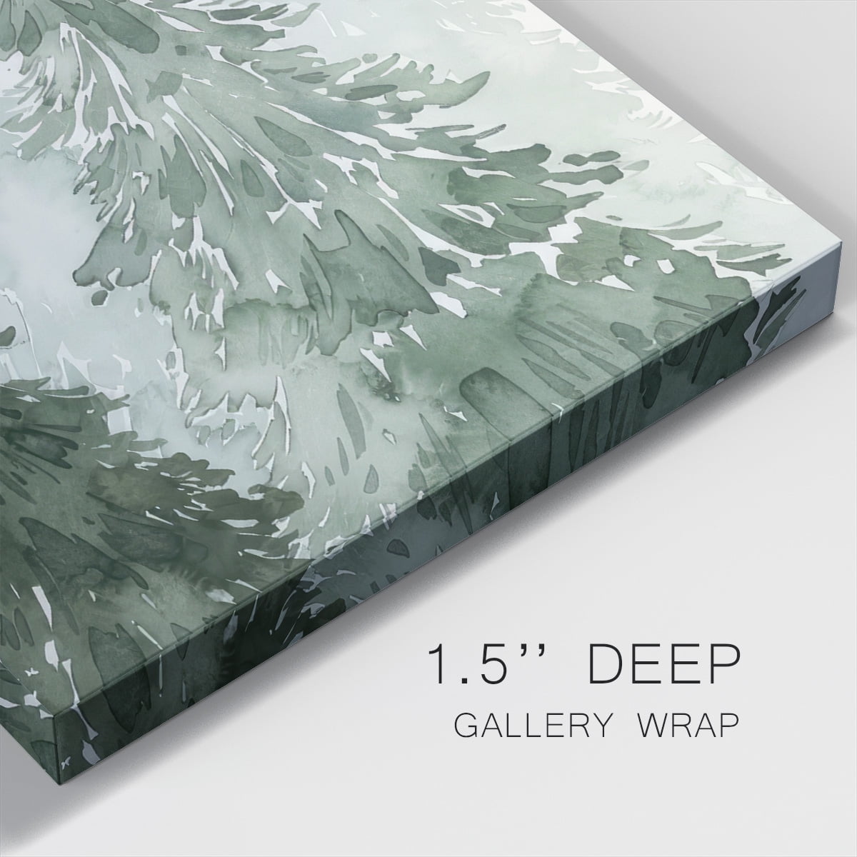 Winter Washed Coppice II- Gallery Wrapped Canvas
