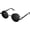 Black Grey, variant on Retro Gothic Steampunk Sunglasses for Women Men Round Lens  Frame
