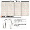 thumbnail image 3 of Red Women's Long Sleeve T-shirt, Women'S Autumn And Winter Style Round Necked Casual Irregularly Printed Long Sleeved T Shirt,Women's Long sleeve T-shirt 3XL, 3 of 3