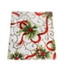 thumbnail image 1 of Camino de mesa navideño Fruta roja Anciano Sombrero Cabeza Claret Flores blancas Mantel Fiesta Cena Decoración Kearding JR0842-01, 1 of 6
