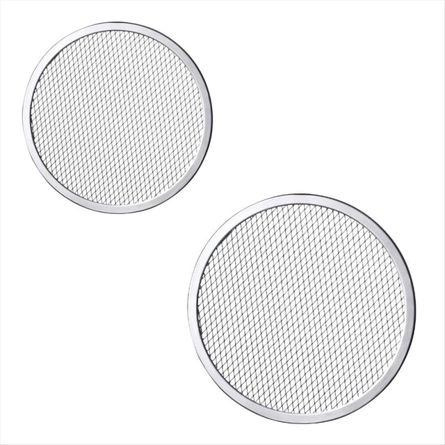 Bandeja para Pizza con Agujeros, Bandeja Antiadherente para Horno, Bandeja para Hornear Pizza Redonda