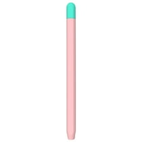 Stylus Pen Grip, Pink Silicone Pen Case, Silicone Grip Case for Stylus Pen, Protective Color-Mix Sleeve with Sensitivity, for Capacitive Touch Screen Pens