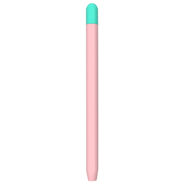 ZTTD Étui en Silicone Housse Compatible Apple Pencil 1re/2e Génération, Peau de Protection Support Prise et Embout Accessoires Compatible Pad Pro