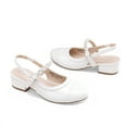 thumbnail image 6 of DREAM PAIRS Girls Slingback Dress Shoes Round Toe Heels Pumps for Little/Big Kids Flower Girl Party Wedding Princess, 6 of 6