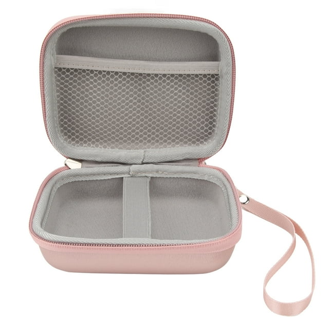 Funda Protectora de Cámara para Mini Funda Protectora de Cuero PU Funda Rígida Impermeable de 2 Capas para Cámara Digital con Correa de Mano para Mini ANGGREK Otros
