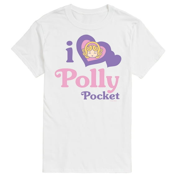 Polly Pocket - I Love Polly Pocket - Men's Short Sleeve Graphic T-Shirt