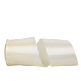 thumbnail image 1 of Reliant Ribbon 4700-810-10K 4 in. 50 Yards Single Face Satin Allure Ribbon, Ivory, 1 of 1