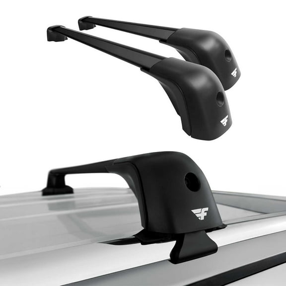 Roof Racks Cross Bars for Mercedes ML Class W166 2012-2015 Aluminium 220lb Black