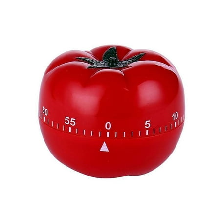 

1XKitchen Timer 60 Minutes Cooking Mechanical Countdown Shaped Tomato Alarm H3S7