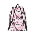 thumbnail image 3 of Balery Eiffel Tower and Butterflies Vintage Canvas Backpack for Men and Women - Large Capacity, Durable Travel Laptop Bag for School, Work, Hiking, and Outdoor Activities, 3 of 7