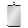 thumbnail image 3 of Kate and Laurel Yitro Modern Rectangle Wall Mirror, 20 x 35, Black, Decorative Industrial Mirror for Wall, 3 of 7