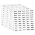 thumbnail image 4 of Milisten 20 Sheets Mailbox with Number Stickers Digital Label 4.00X2.00X0.10CM, 4 of 8