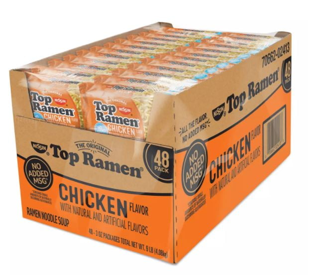 Nissin Top Ramen, Chicken Flavor (3 oz., 48 ct.)
