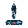 thumbnail image 5 of Snowflake Stylish Small Wallet Coin Purse with 0.7 Microfiber Interior & Zinc Alloy Jaws - 4.3x4.7 in/11x12 cm Size, Compact & Secure Holder for Cash and Cards, 5 of 7