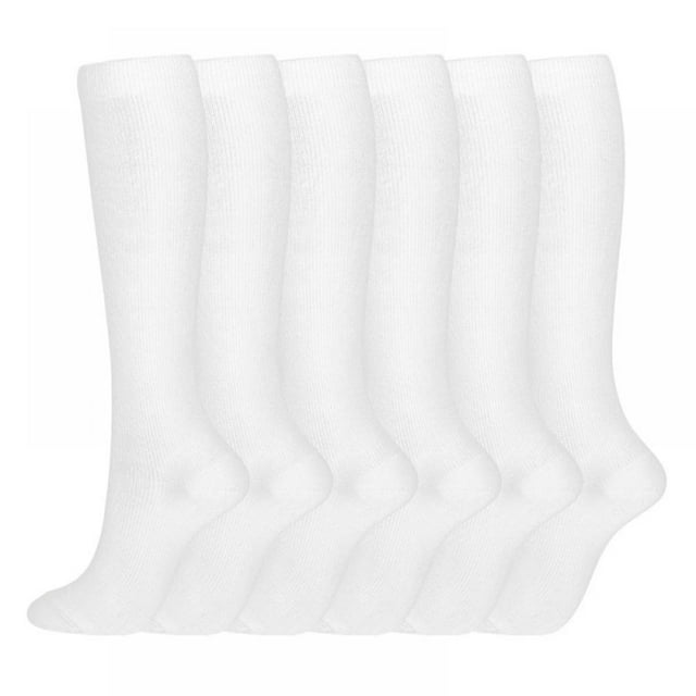 Compression Socks for Women and Men Support Graduated 15-20 mmHg Medias De Compresion Mujer(3 Pairs)